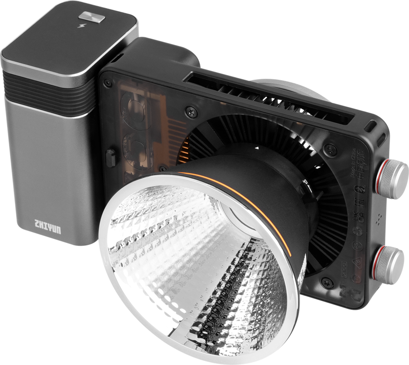 Zhiyun molus x100 LEDライトコンボセット訳あり
